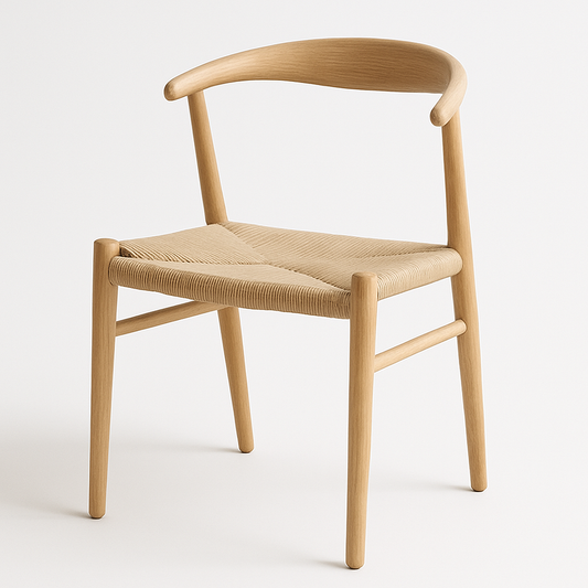 Chaise en Bois Massif Naturel